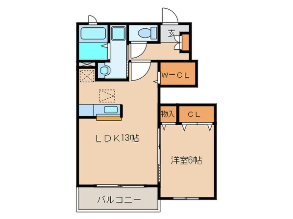 メゾン・エステ－トＢの物件間取画像